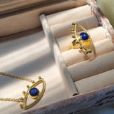 EVIL EYE LAPIS SET