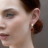 MISA AMETRINE OVAL DROPS