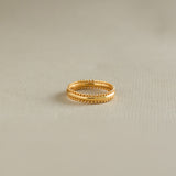 MAJE BEADED RING