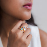 AZURA DEEP BLUES RING