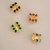 TRIO BRIDGE RING BLACK