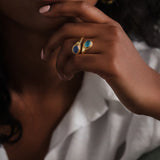 AZURA DEEP BLUES RING