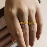 HONEYCOMB RING