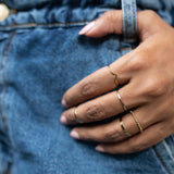 Blaire dimensional ring