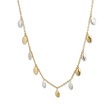 DROPS OF METAL NECKLACE