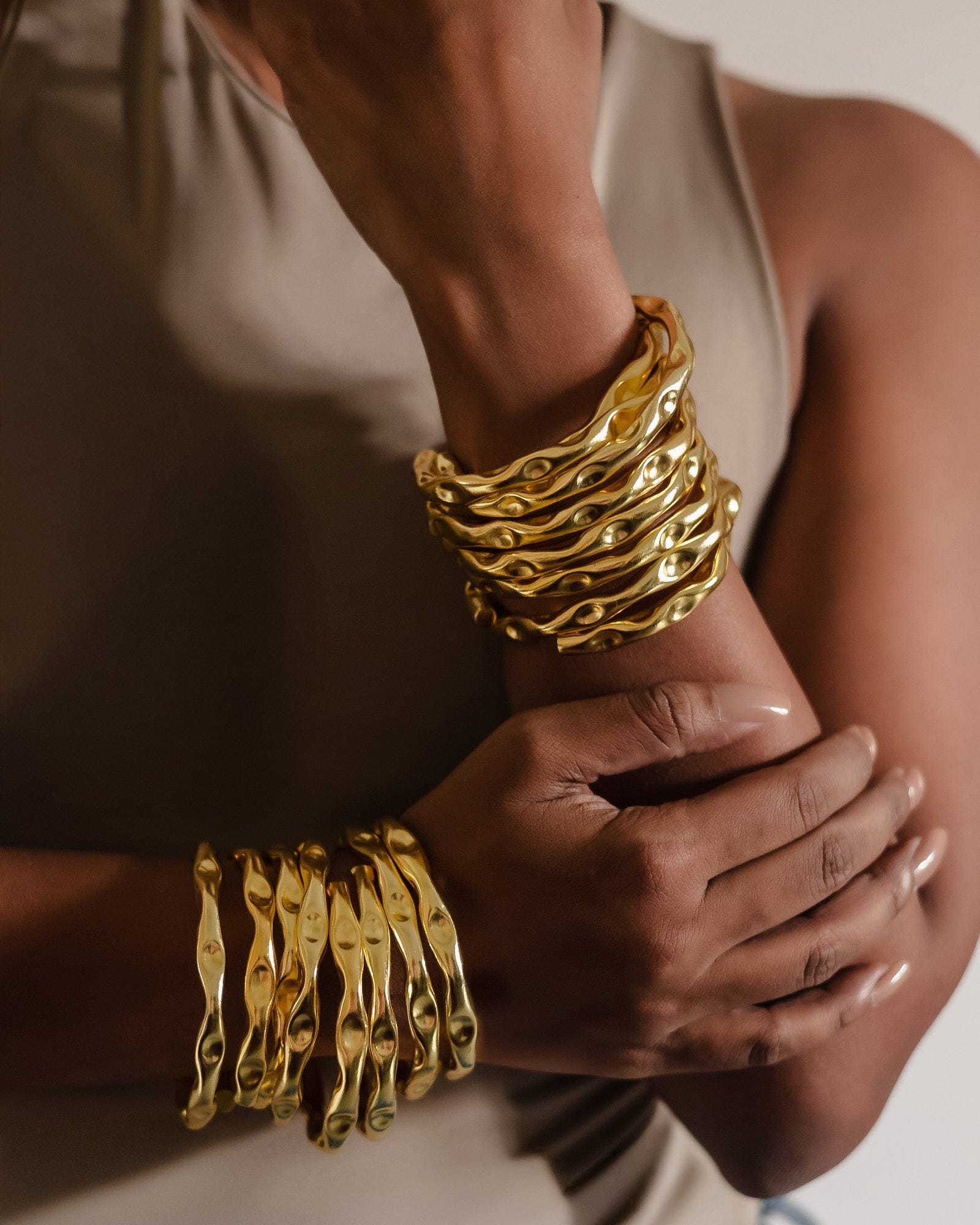 Mezza Bangle SOLEIL BANGLE – Meshca