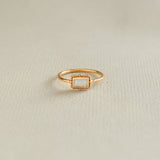 PALERMO RING IN MOONSTONE