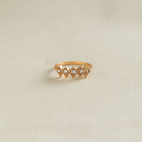 RHAENA RING IN BLUE TOPAZ