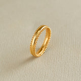 MAJE BEADED RING