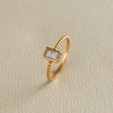 RAZI RING IN MOONSTONE