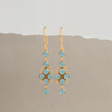 CAPRI EARRINGS IN AQUA