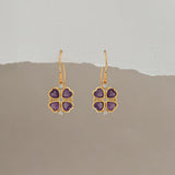 LUCY FOUR CLOVER IN AMETHYST