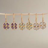 LUCY FOUR CLOVER IN MOONSTONE