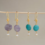 SOLIS EARRINGS IN TURQUOISE