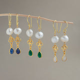 DELA EARRINGS IN LAPIS