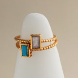 RAZI RING IN TURQUOISE
