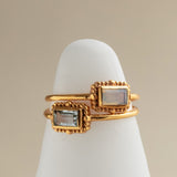 PALERMO RING IN TOPAZ