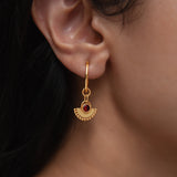 Esmeralda Earrings in Garnet