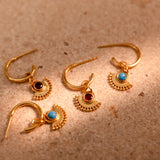 Esmeralda Earrings in Turquoise