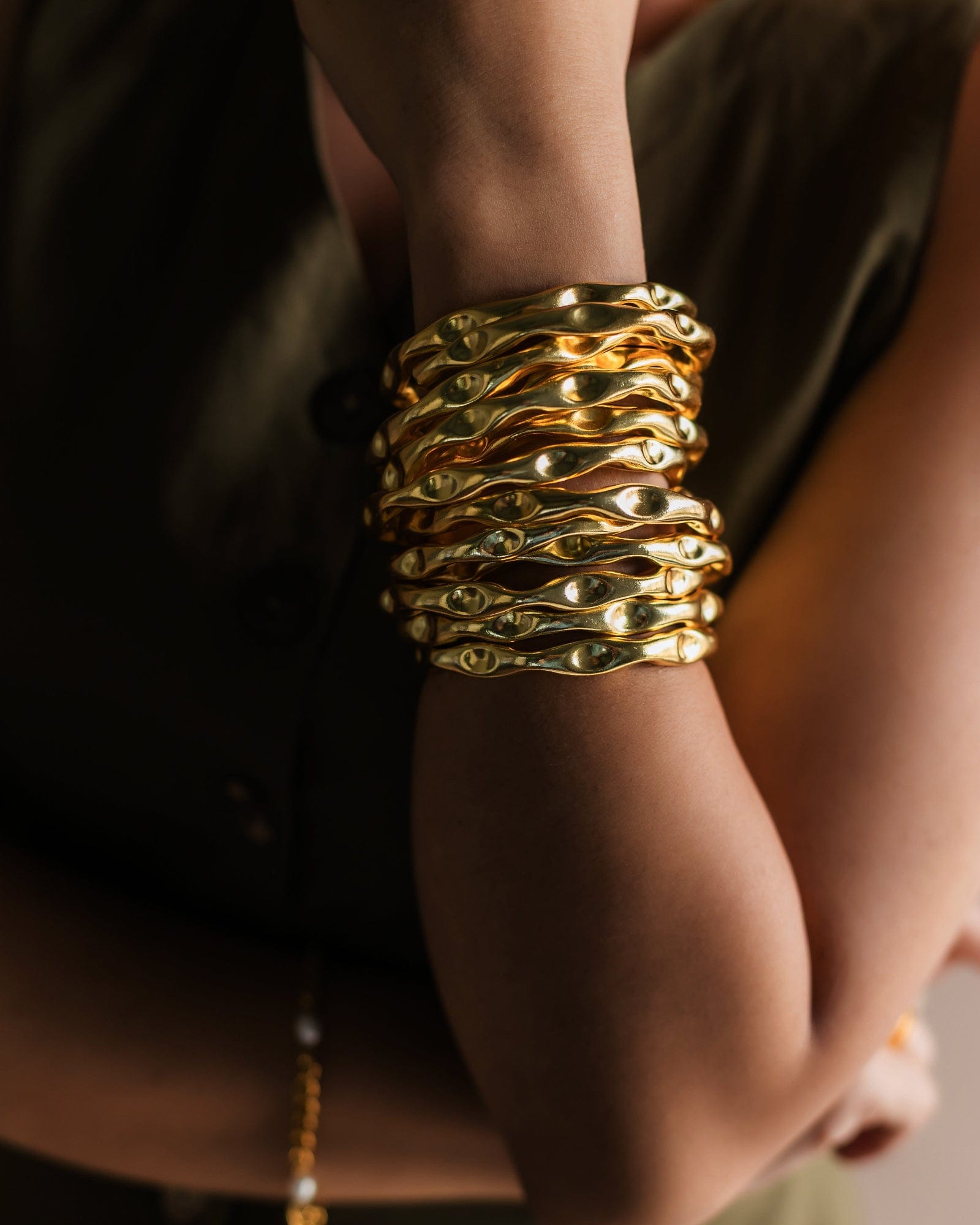 Mezza Bangle SOLEIL BANGLE – Meshca