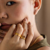 RAZI RING IN MOONSTONE