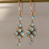 CAPRI EARRINGS IN AQUA