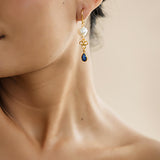 DELA EARRINGS IN LAPIS