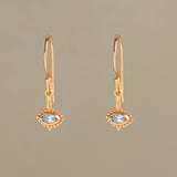 KISMET EARRINGS IN BLUE TOPAZ
