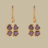 LUCY FOUR CLOVER IN AMETHYST