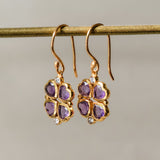 LUCY FOUR CLOVER IN AMETHYST