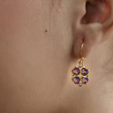 LUCY FOUR CLOVER IN AMETHYST