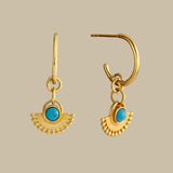 Esmeralda Earrings in Turquoise