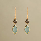 OUROS IN SMOKY TOPAZ AND AQUA
