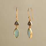 OUROS IN SMOKY TOPAZ AND AQUA