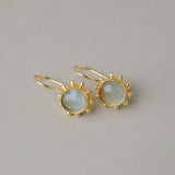 SHOGUN EARRINGS IN AQUA