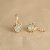 SHOGUN EARRINGS IN AQUA