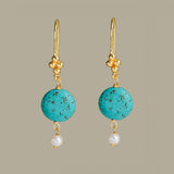 SOLIS EARRINGS IN TURQUOISE