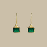 BAMBI EARRINGS IN EMERALD SWAROVSKI