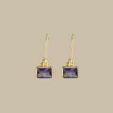BAMBI EARRINGS IN AMETHYST