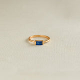 BYRON RING IN NAVY LAPIS